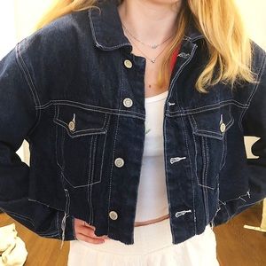 Brandy Melville vintage cropped denim jacket! ❤️